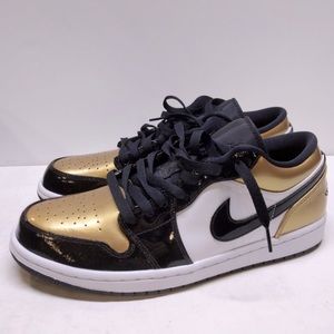 jordan gold toe 1